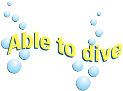 able to dive graphic